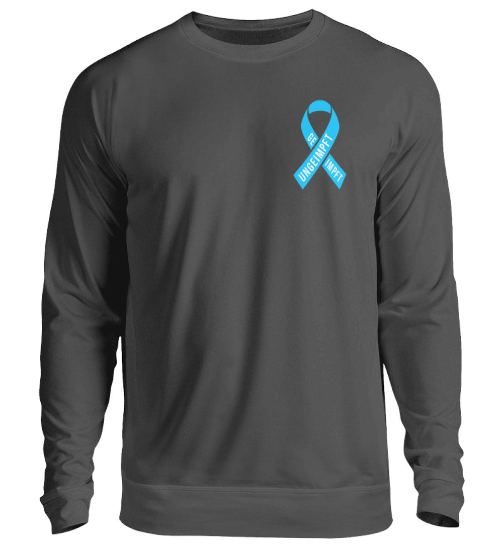 SPASSKULTUR SWEATER BUBEN • SOLISCHLEIFE / SOLIDARITY RIBBON GEIMPFT UNGEIMPFT-HARLEKINSHOP