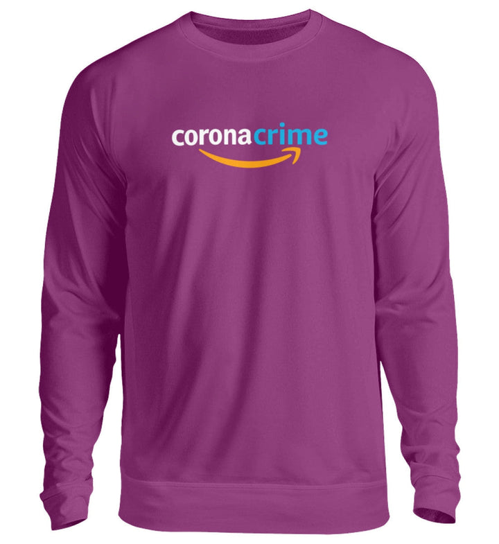 SPASSKULTUR SWEATER MÄDELS • CORONA CRIME - DUNKEL-HARLEKINSHOP