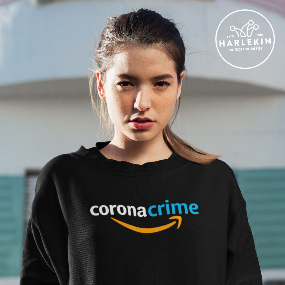 SPASSKULTUR SWEATER MÄDELS • CORONA CRIME - DUNKEL-HARLEKINSHOP
