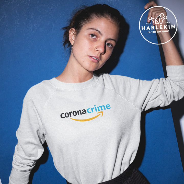 SPASSKULTUR SWEATER MÄDELS • CORONA CRIME - HELL-HARLEKINSHOP