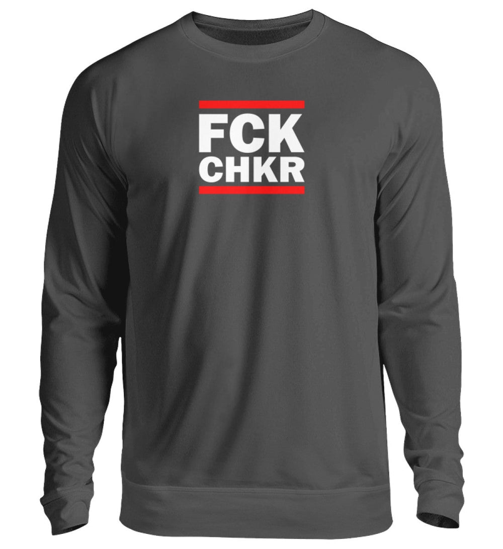 SPASSKULTUR SWEATER MÄDELS • FCK CHKR FAKTENCHECKER-HARLEKINSHOP