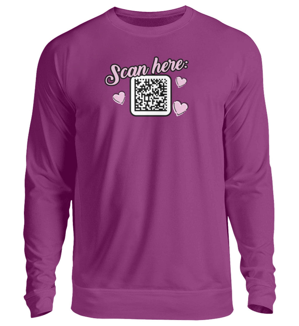 SPASSKULTUR SWEATER MÄDELS • KALLE: SCAN HERE-HARLEKINSHOP