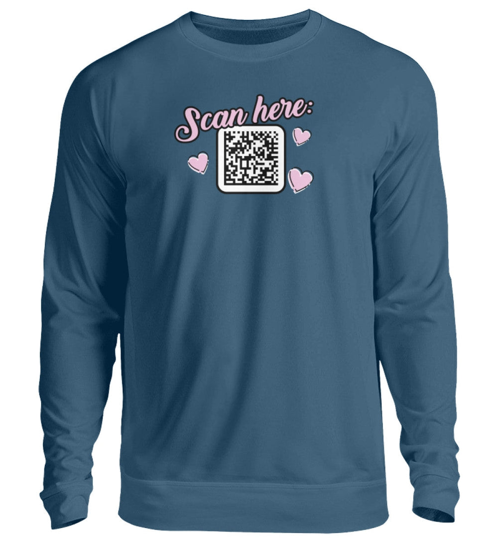 SPASSKULTUR SWEATER MÄDELS • KALLE: SCAN HERE-HARLEKINSHOP