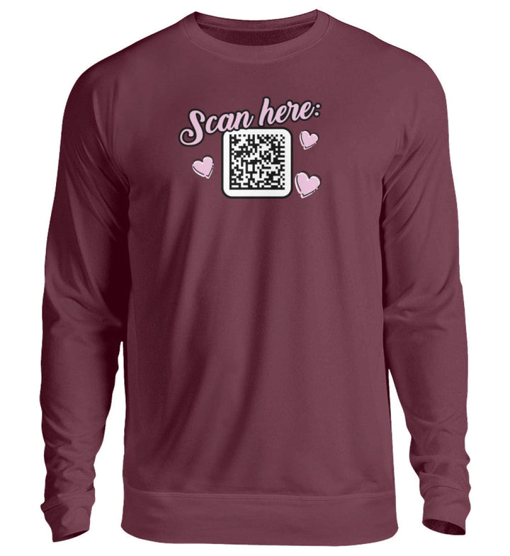 SPASSKULTUR SWEATER MÄDELS • KALLE: SCAN HERE-HARLEKINSHOP