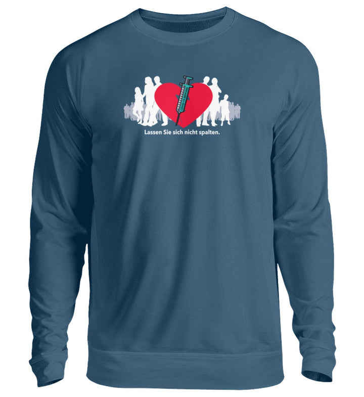 SPASSKULTUR SWEATER MÄDELS • LASSEN SIE SICH NICHT SPALTEN - dunkel-HARLEKINSHOP