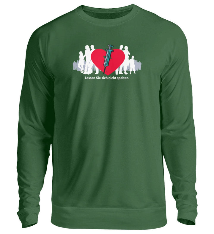 SPASSKULTUR SWEATER MÄDELS • LASSEN SIE SICH NICHT SPALTEN - dunkel-HARLEKINSHOP