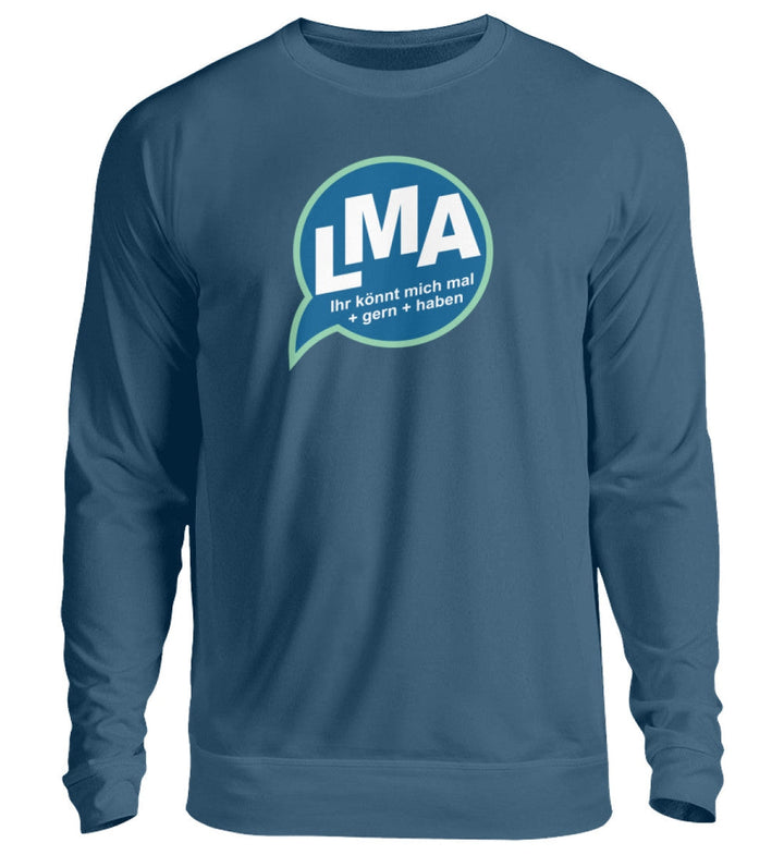 SPASSKULTUR SWEATER MÄDELS • LMA: IHR KÖNNT MICH MAL GERN HABEN-HARLEKINSHOP