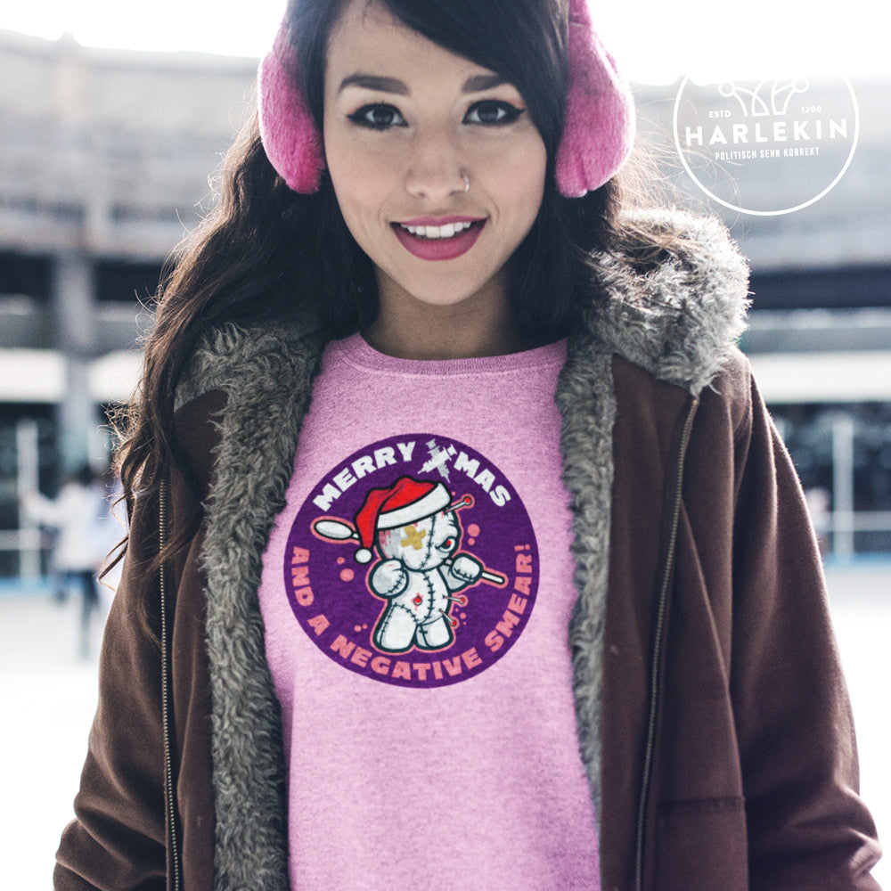 SPASSKULTUR SWEATER MÄDELS • MERRY XMAS AND A NEGATIVE SMEAR-HARLEKINSHOP