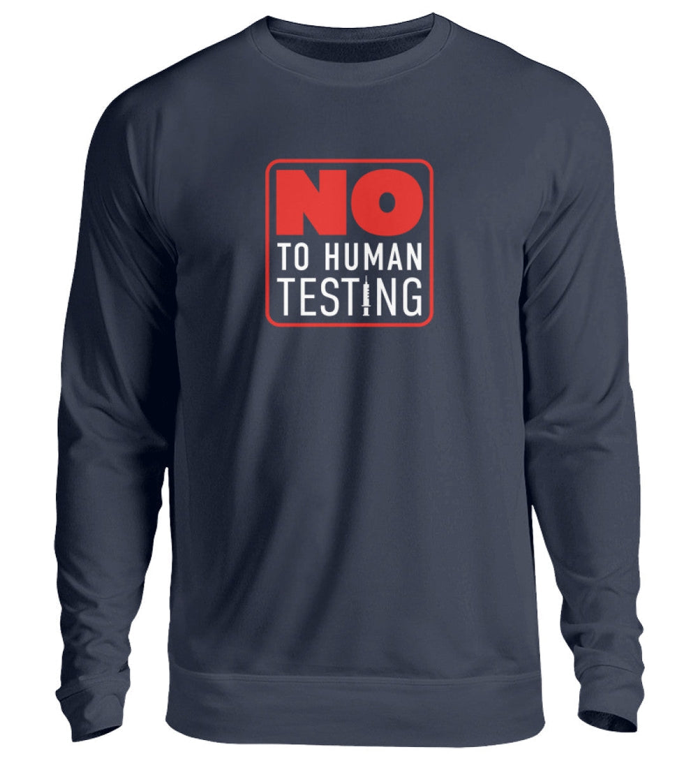 SPASSKULTUR SWEATER MÄDELS • NO HUMAN TESTING-HARLEKINSHOP