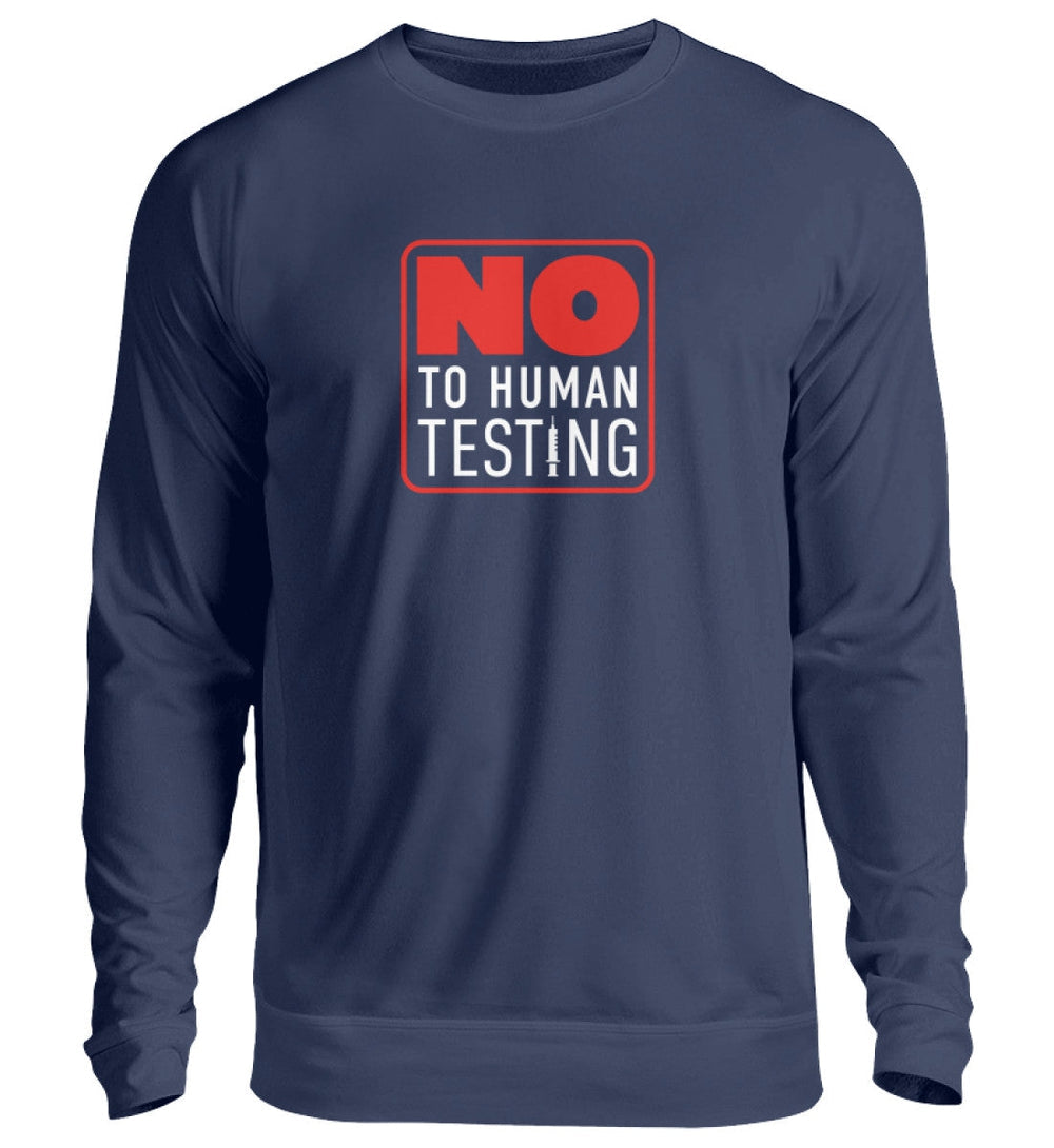 SPASSKULTUR SWEATER MÄDELS • NO HUMAN TESTING-HARLEKINSHOP