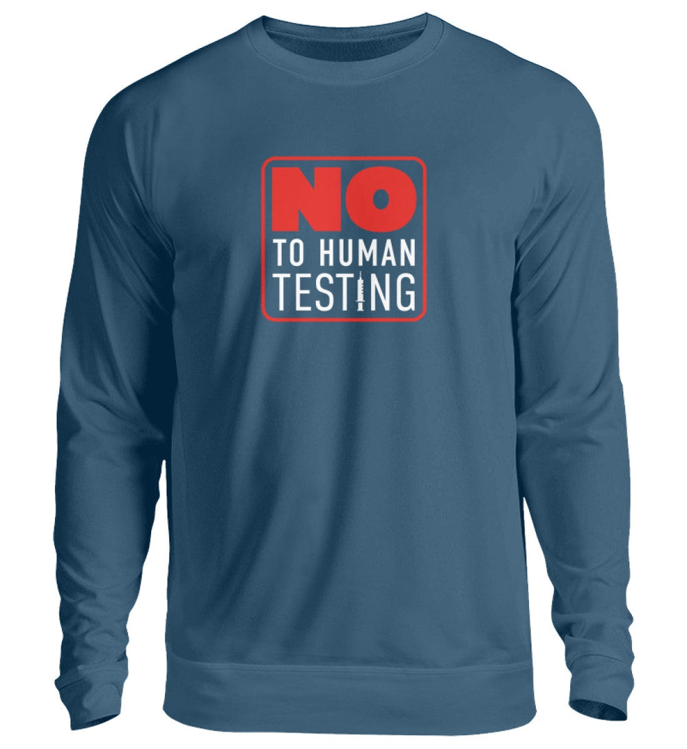 SPASSKULTUR SWEATER MÄDELS • NO HUMAN TESTING-HARLEKINSHOP