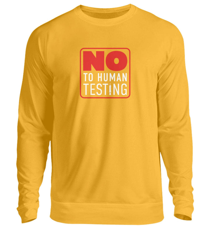 SPASSKULTUR SWEATER MÄDELS • NO HUMAN TESTING-HARLEKINSHOP
