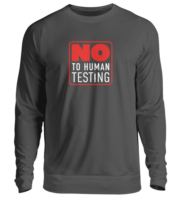 SPASSKULTUR SWEATER MÄDELS • NO HUMAN TESTING-HARLEKINSHOP