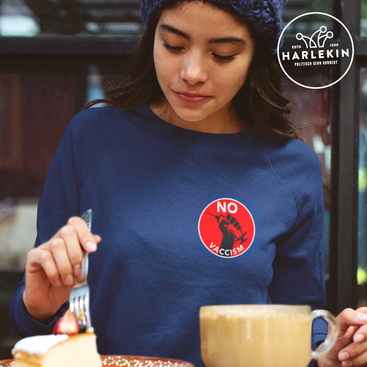 SPASSKULTUR SWEATER MÄDELS • NO VACCISM-HARLEKINSHOP