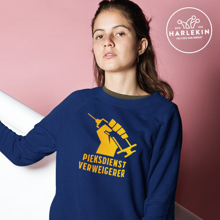 SPASSKULTUR SWEATER MÄDELS • PIEKSDIENST VERWEIGERER - DUNKEL-HARLEKINSHOP