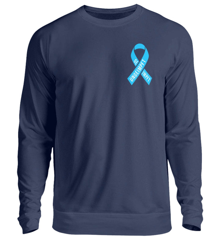 SPASSKULTUR SWEATER MÄDELS • SOLISCHLEIFE / SOLIDARITY RIBBON GEIMPFT UNGEIMPFT-HARLEKINSHOP