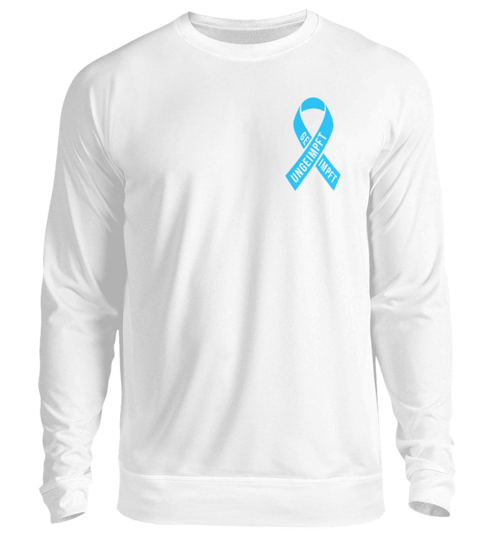 SPASSKULTUR SWEATER MÄDELS • SOLISCHLEIFE / SOLIDARITY RIBBON GEIMPFT UNGEIMPFT-HARLEKINSHOP