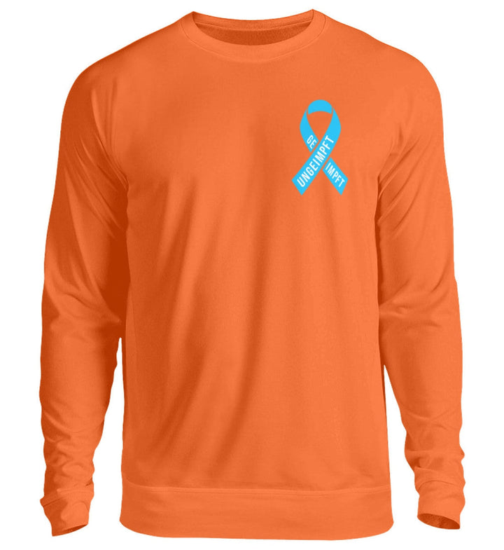 SPASSKULTUR SWEATER MÄDELS • SOLISCHLEIFE / SOLIDARITY RIBBON GEIMPFT UNGEIMPFT-HARLEKINSHOP