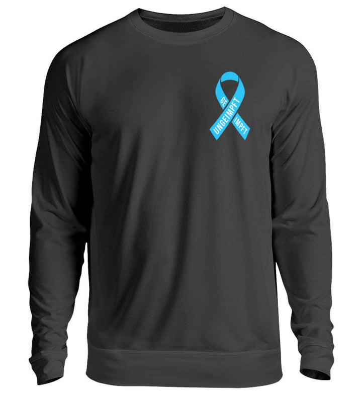 SPASSKULTUR SWEATER MÄDELS • SOLISCHLEIFE / SOLIDARITY RIBBON GEIMPFT UNGEIMPFT-HARLEKINSHOP