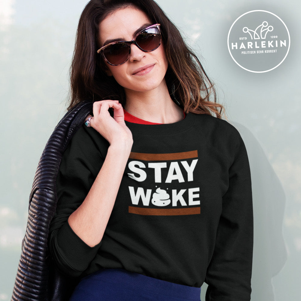 SPASSKULTUR SWEATER MÄDELS • STAY WOKE-HARLEKINSHOP