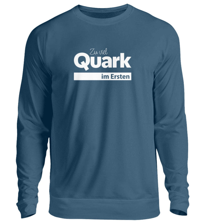 SPASSKULTUR SWEATER MÄDELS • ZU VIEL QUARK IM ERSTEN-HARLEKINSHOP