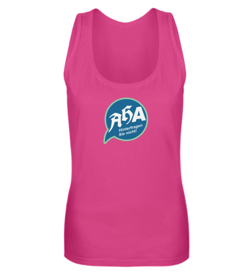 SPASSKULTUR TANK TOP MÄDELS • AHA / HINTERFRAGEN SIE NICHT-HARLEKINSHOP