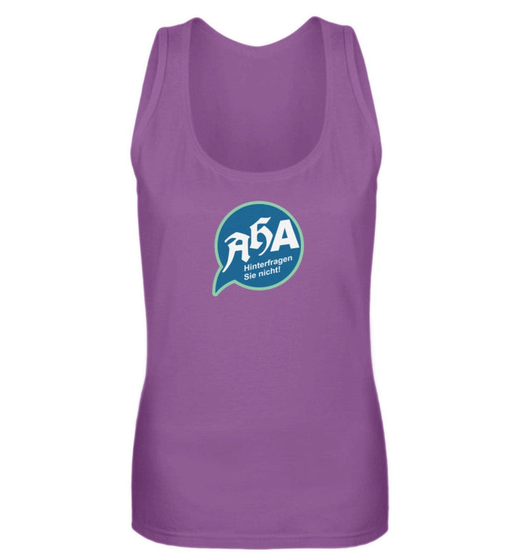 SPASSKULTUR TANK TOP MÄDELS • AHA / HINTERFRAGEN SIE NICHT-HARLEKINSHOP