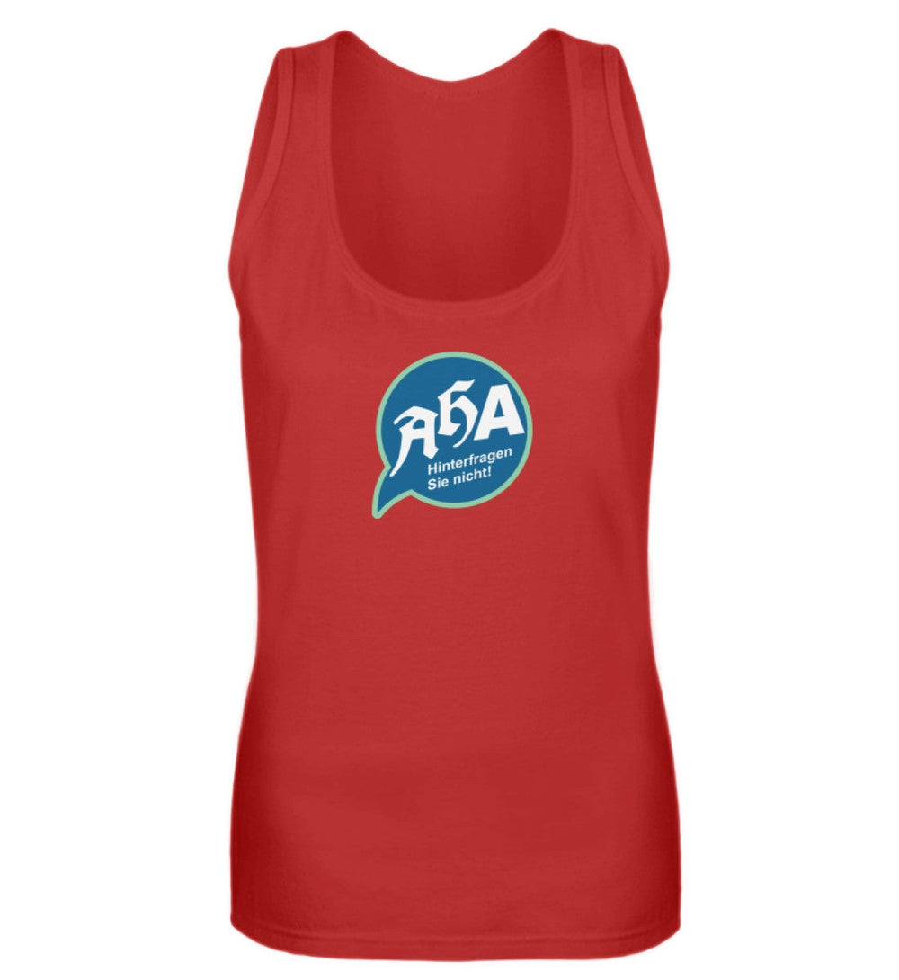 SPASSKULTUR TANK TOP MÄDELS • AHA / HINTERFRAGEN SIE NICHT-HARLEKINSHOP
