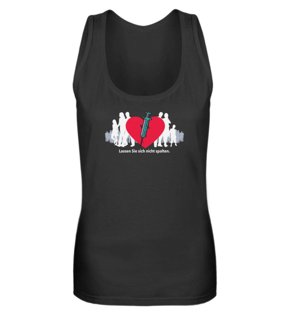 SPASSKULTUR TANK TOP MÄDELS • LASSEN SIE SICH MICHT SPALTEN - DUNKEL-HARLEKINSHOP