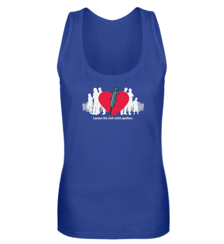 SPASSKULTUR TANK TOP MÄDELS • LASSEN SIE SICH MICHT SPALTEN - DUNKEL-HARLEKINSHOP