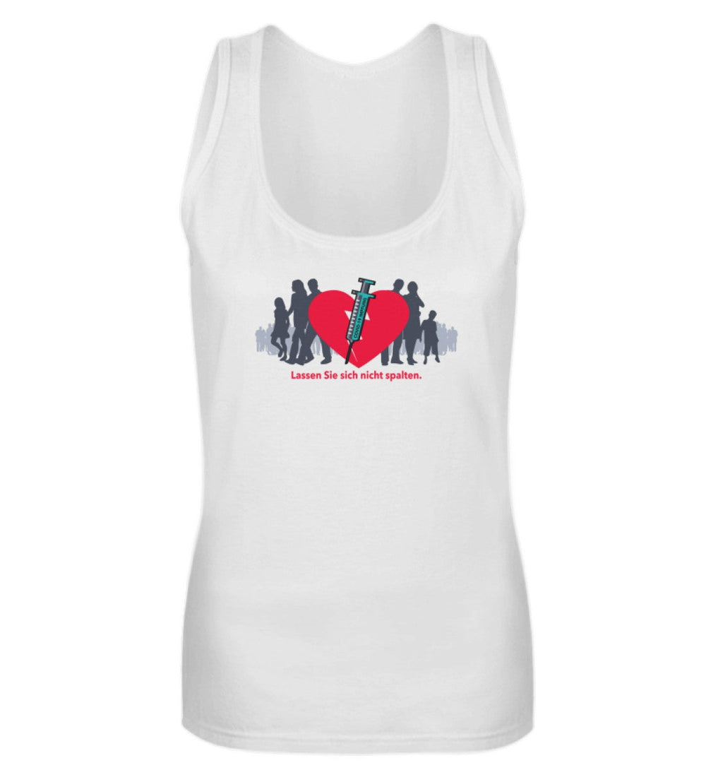 SPASSKULTUR TANK TOP MÄDELS • LASSEN SIE SICH NICHT SPALTEN - HELL-HARLEKINSHOP