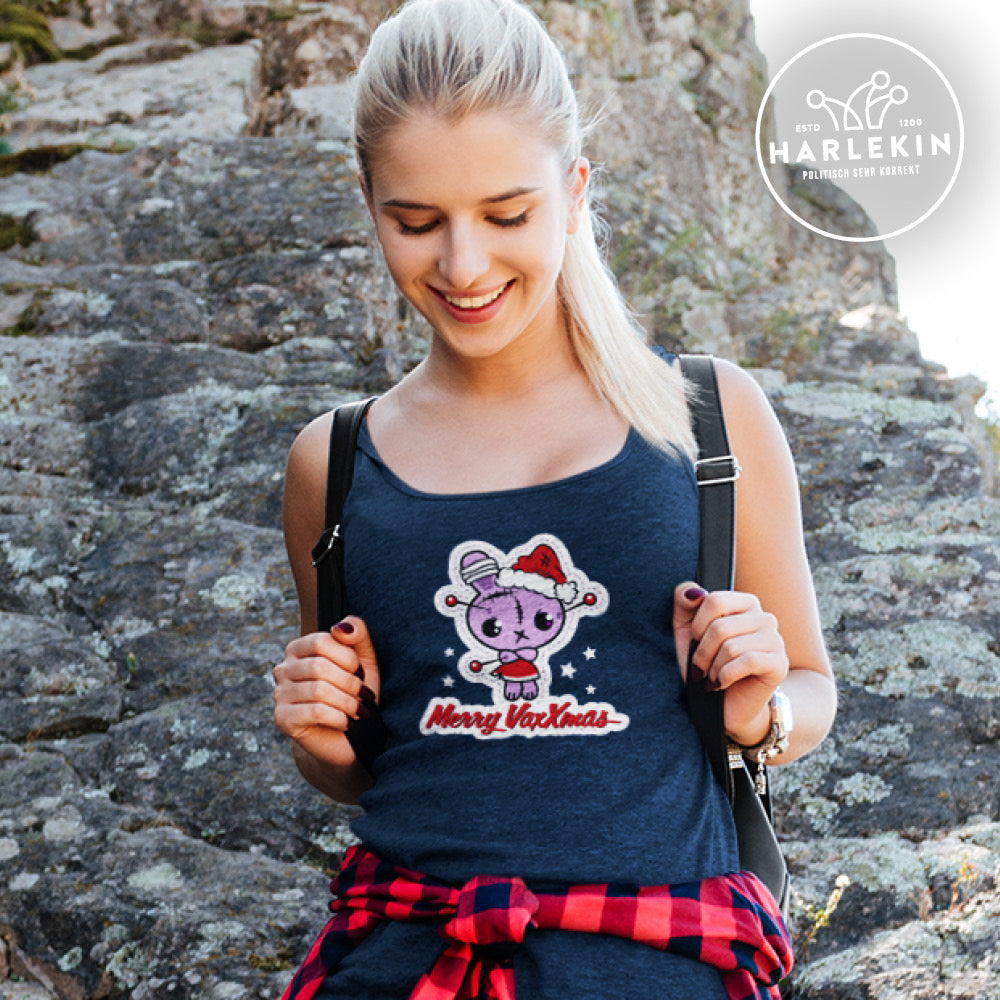 SPASSKULTUR TANK TOP MÄDELS • MERRY VAXXMAS-HARLEKINSHOP