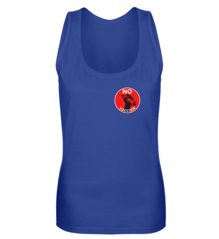 SPASSKULTUR TANK TOP MÄDELS • NO VACCISM-HARLEKINSHOP