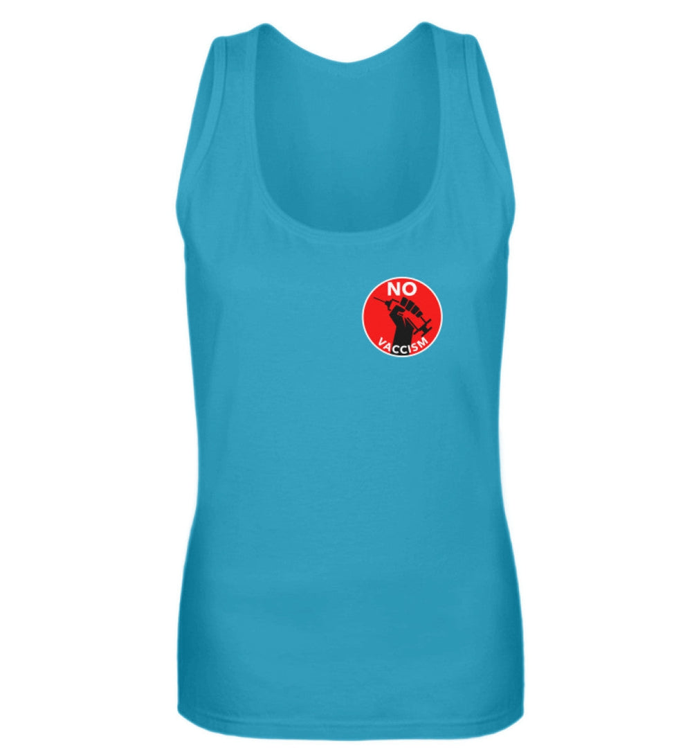 SPASSKULTUR TANK TOP MÄDELS • NO VACCISM-HARLEKINSHOP