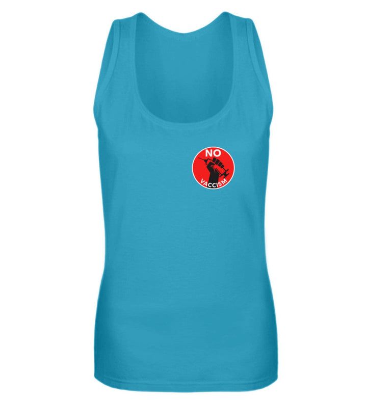 SPASSKULTUR TANK TOP MÄDELS • NO VACCISM-HARLEKINSHOP