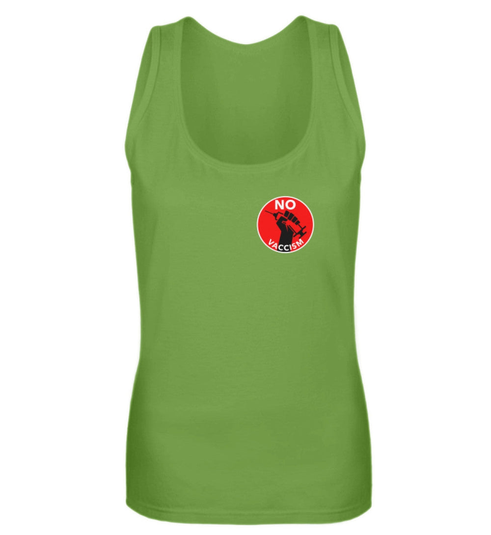 SPASSKULTUR TANK TOP MÄDELS • NO VACCISM-HARLEKINSHOP