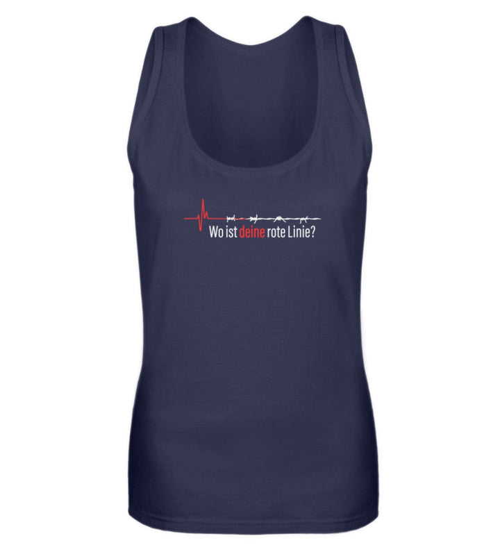 SPASSKULTUR TANK TOP MÄDELS • WO IST DEINE ROTE LINIE-HARLEKINSHOP