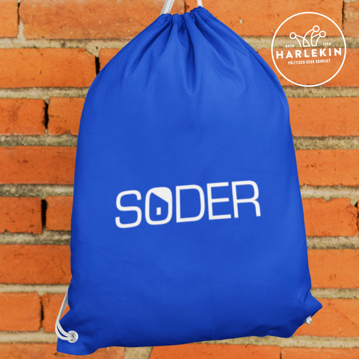 SPASSKULTUR TURNBEUTEL • SODER-HARLEKINSHOP