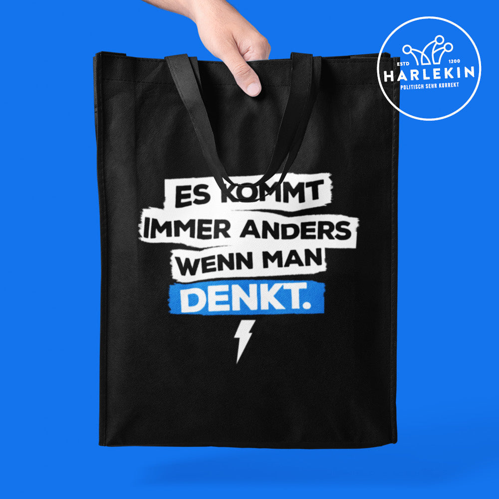 STOFFTASCHE • ES KOMMT IMMER ANDERS-HARLEKINSHOP