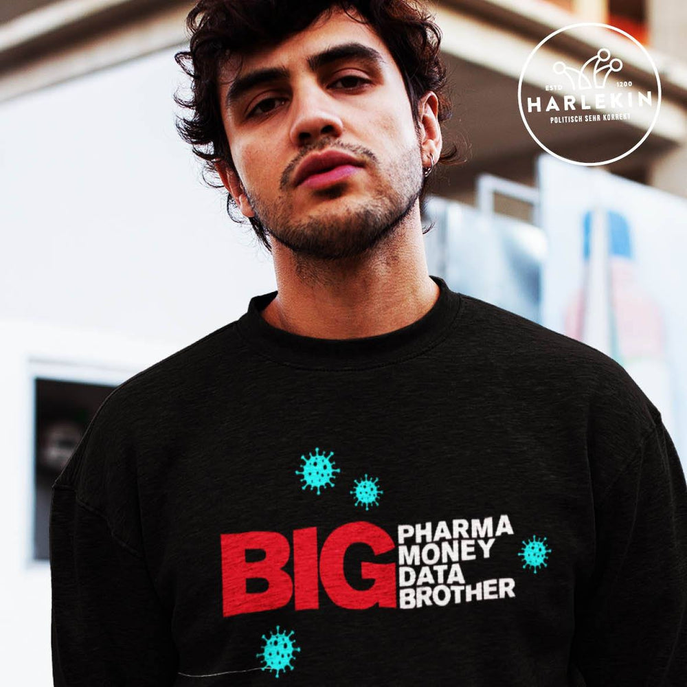 SWEATER BUBEN • BIG PHARMA, BIG MONEY-HARLEKINSHOP