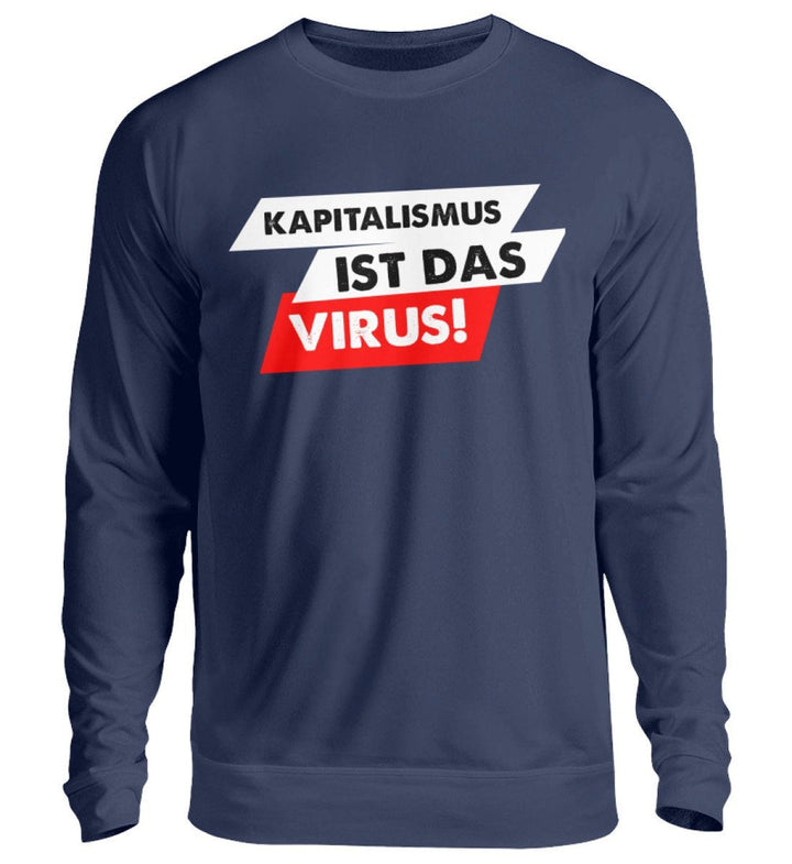SWEATER BUBEN • DAS ECHTE VIRUS / KAPITALISMUS-HARLEKINSHOP