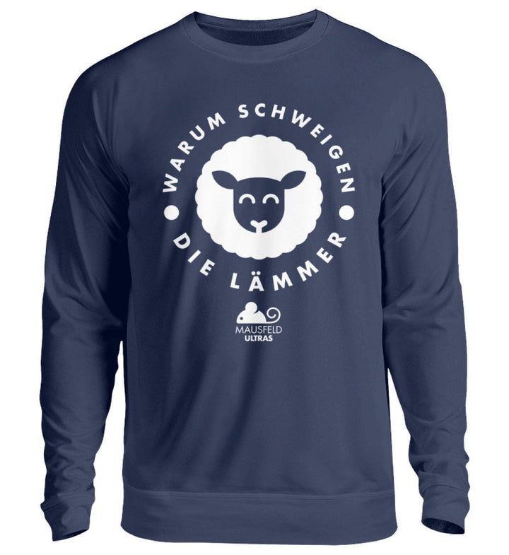 SWEATER BUBEN • MAUSFELD ULTRAS / WARUM SCHWEIGEN DIE LÄMMER - DUNKEL-HARLEKINSHOP
