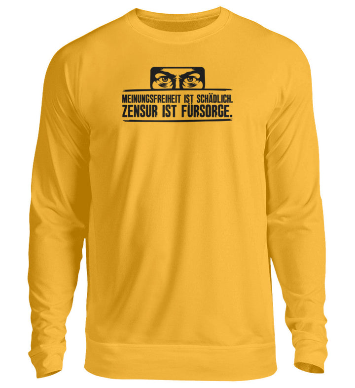 SWEATER MÄDELS • BIG BROTHER: MEINUNGSFREIHEIT IST SCHÄDLICH - Unisex Pullover-HARLEKINSHOP