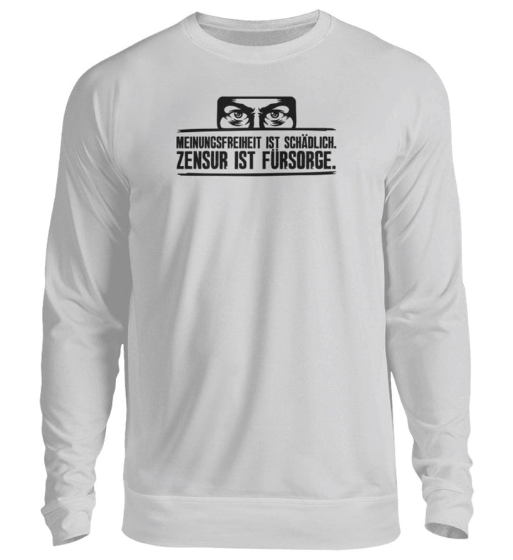 SWEATER MÄDELS • BIG BROTHER: MEINUNGSFREIHEIT IST SCHÄDLICH - Unisex Pullover-HARLEKINSHOP