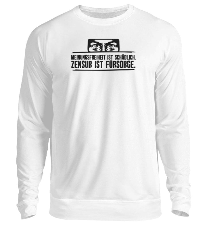 SWEATER MÄDELS • BIG BROTHER: MEINUNGSFREIHEIT IST SCHÄDLICH - Unisex Pullover-HARLEKINSHOP