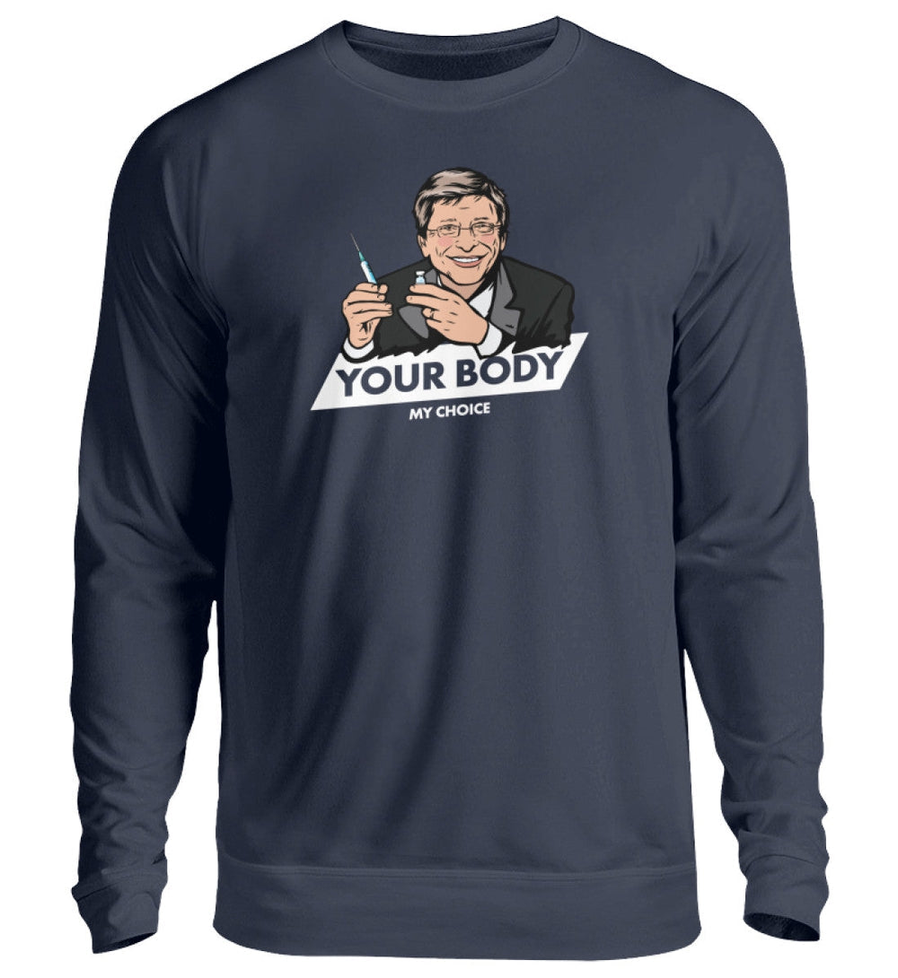 SWEATER MÄDELS • BILL: YOUR BODY MY CHOICE-HARLEKINSHOP