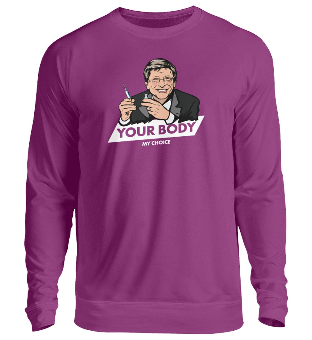 SWEATER MÄDELS • BILL: YOUR BODY MY CHOICE-HARLEKINSHOP
