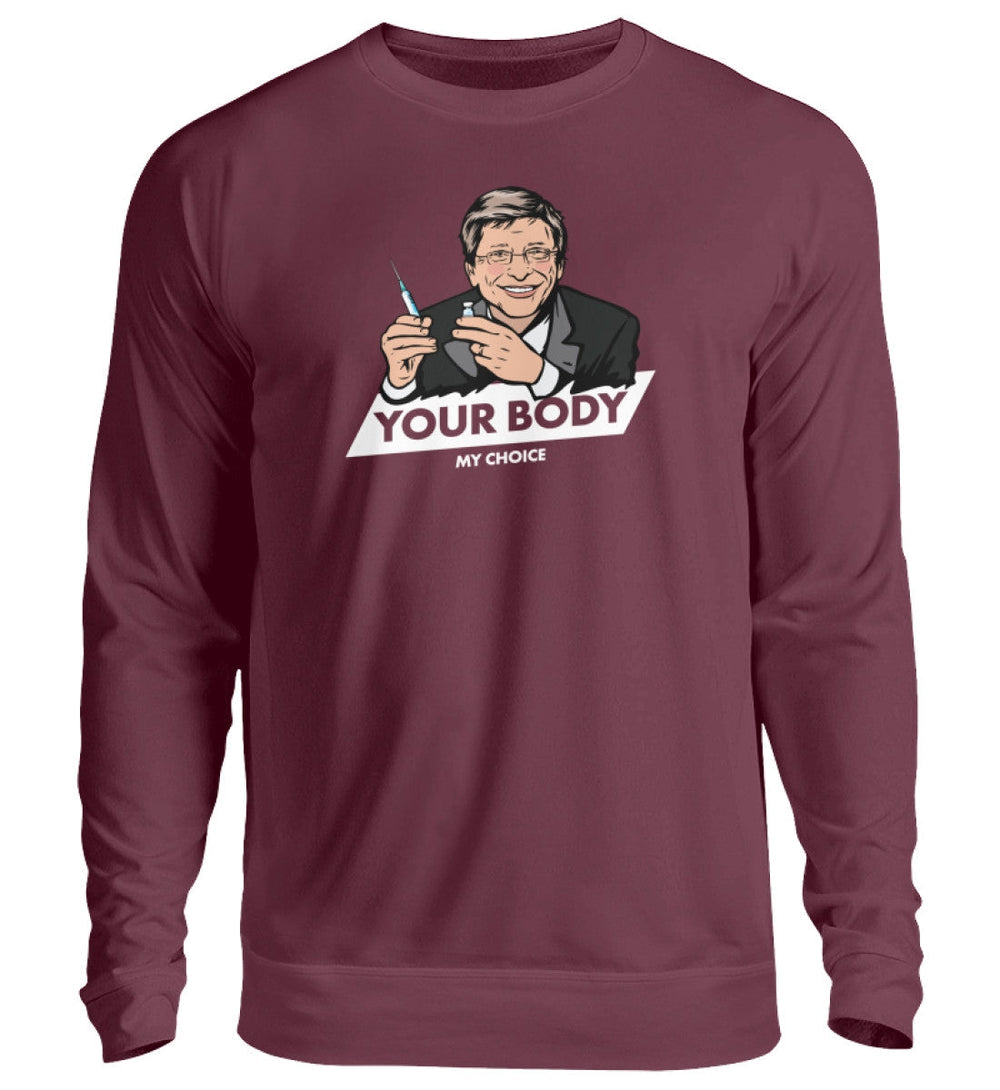 SWEATER MÄDELS • BILL: YOUR BODY MY CHOICE-HARLEKINSHOP