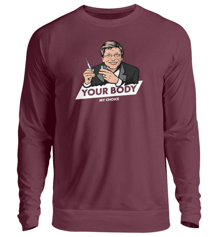 SWEATER MÄDELS • BILL: YOUR BODY MY CHOICE-HARLEKINSHOP