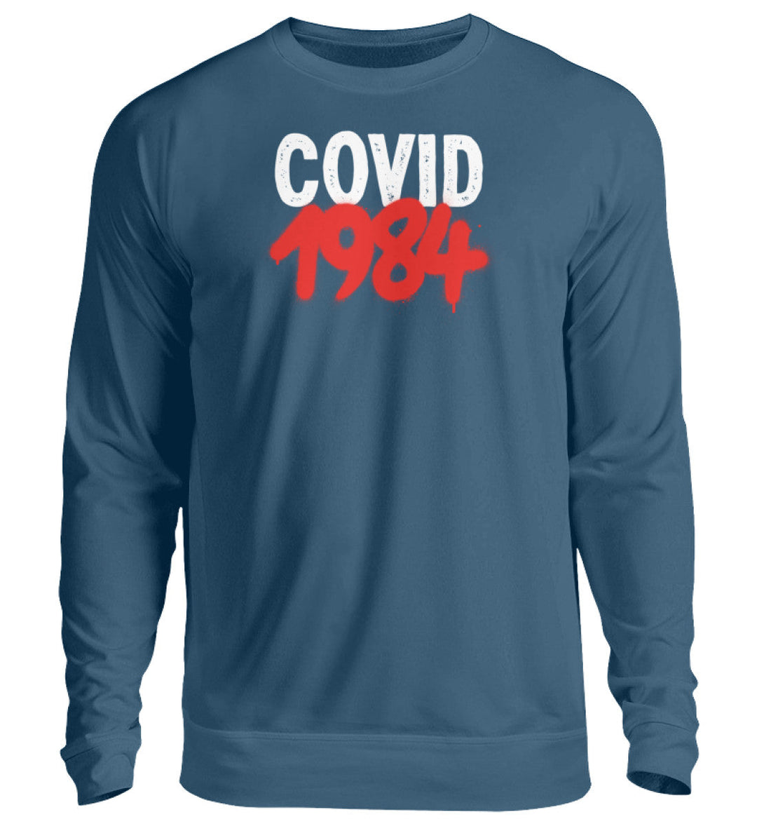 SWEATER MÄDELS • COVID 1984 - DUNKEL - Unisex Pullover-HARLEKINSHOP